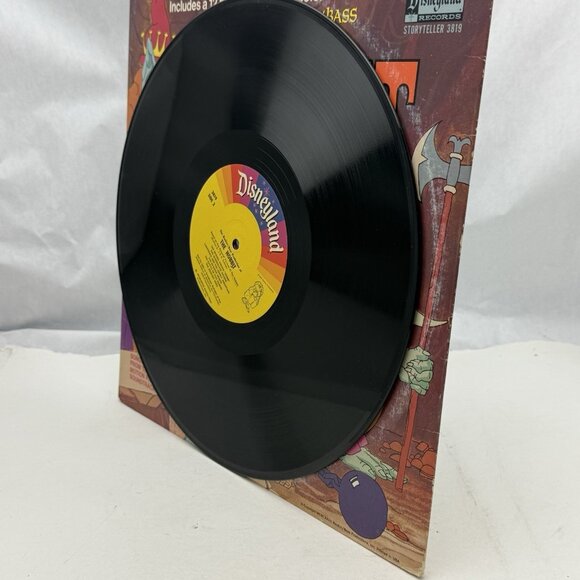 Vtg Rankin/Bass "THE HOBBIT" by J.R.R. Tolkien DISNEYLAND Vinyl Lp Record 3819 - Picture 6 of 8